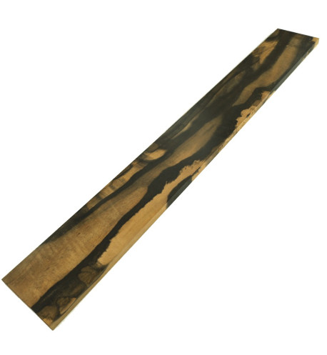 Griffbrett exotisches Ebenholz Räumung 470/530x75x9 mm | Maderas Barber