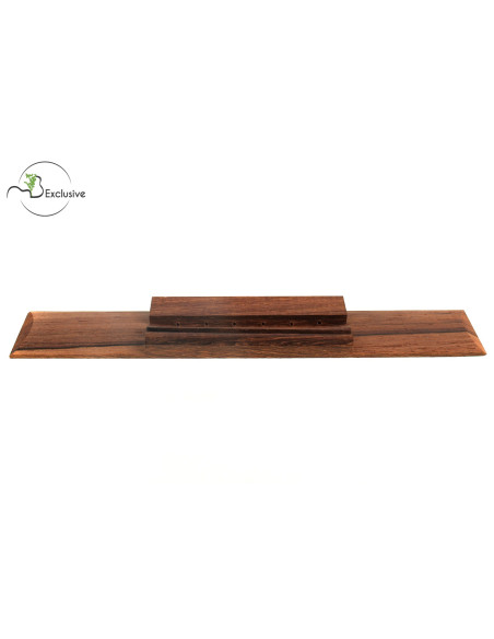 Madagascar Rosewood Finished Left-Handed Classical Guitar Bridge