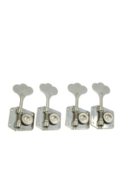 El clavijero para bajo eléctrico Gotoh pertenece a la serie RES-O-LITE, que utiliza la inyección especial "Duraluminio".