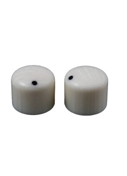 All parts Simulated Ivory Knobs set of 2 pcs