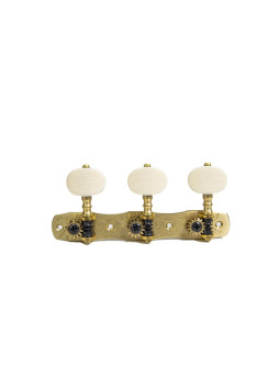 El clavijero para guitarra clásica Gotoh 35AR1800 /2M – SB pertenece a la serie regular de clavijeros para guitarra clásica.