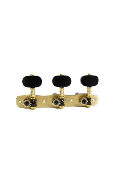 El clavijero para guitarra clásica Gotoh 35ARB1800/EN-SB pertenece a la serie regular de clavijeros para guitarra clásica.