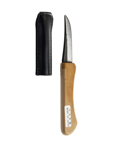 El cuchillo japonés "Turugi" de doble filo y diseño atractivo es el más utilizado para las esculturas occidentales,