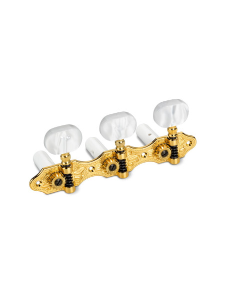 Mécanique Schaller Classic Hauser Or Acrylique Tiges Blanches