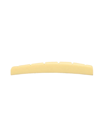 guitar bone nut slotted