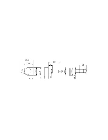 Meccanica Der Jung DJ335G-D3 |acustica o elettrica