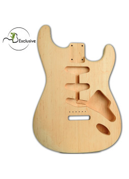 Corps Aulne Finition Guitare Électrique Style Stratocaster MB Exclusive