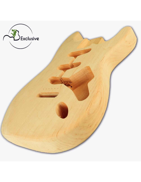 Cuerpo Aliso Acabado Guitarra Eléctrica Estilo Stratocaster MB