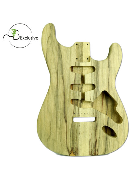 Corps Black Limba Finition Guitare Électrique Style Stratocaster MB Exclusive