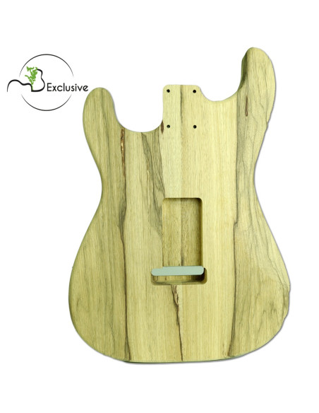Buy Black Limba Finished Electric Guitar Body Stratocaster Style MB