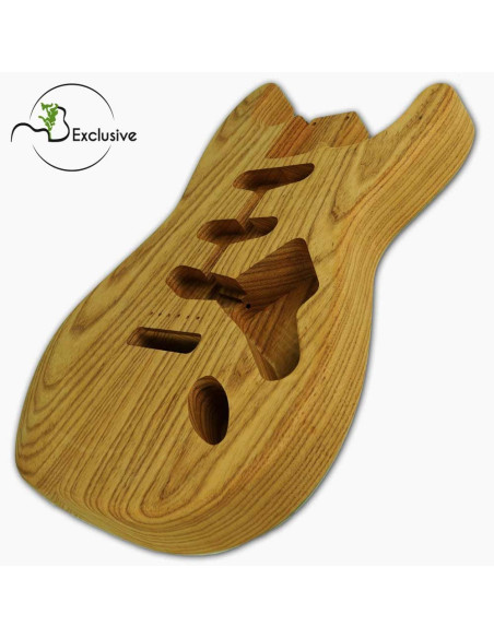 Buy Torrefied Ash Finished Electric Guitar Body Stratocaster Style MB