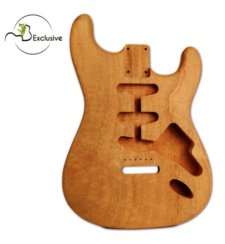 Cuerpo Sapelli Quilted Acabado E-Gitarre Estilo Stratocaster