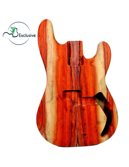 Cuerpo padauk striato Acabado basso elettrico Estilo Precision |MB