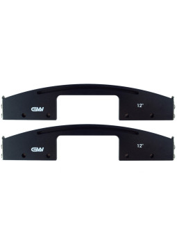 12" radius fretboard