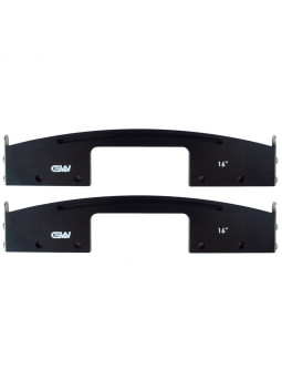 16" radius fretboard