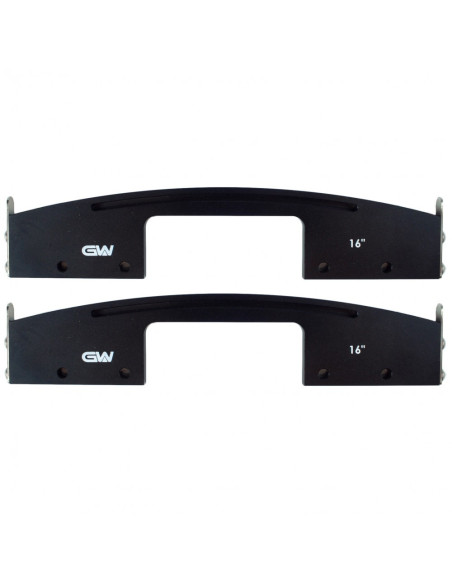 16" radius fretboard