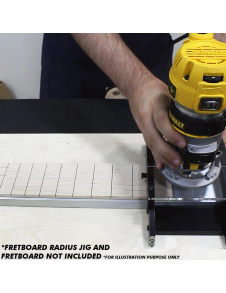 routing fretboard