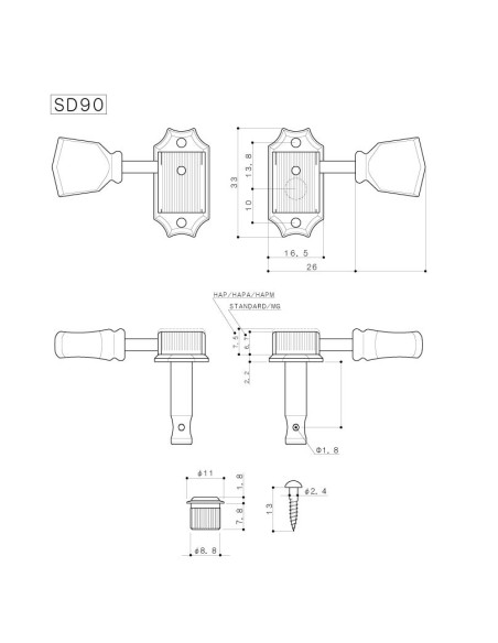 gotoh afinadores