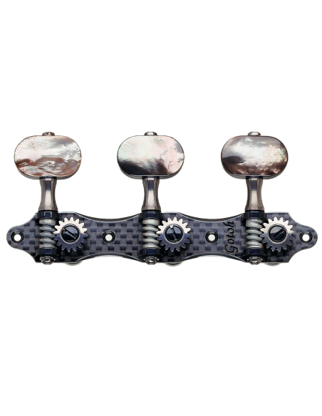 Mécaniques GOTOH Nacre Fibre de Carbone KG01-CA-XCK-BM 3+3