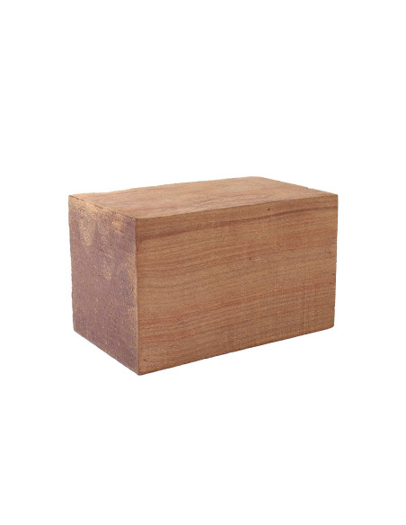 Pieza Palo Rosa de Mozambique 115x65x65 mm