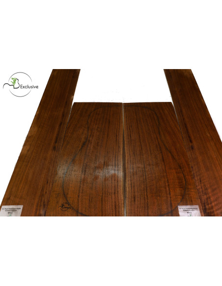 Curly Walnut Set Nº11 Acoustic Guitar MB Exclusive | Maderas Barber
