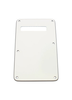 Cubierta trasera tremolo Blanca 3 capas stratocaster