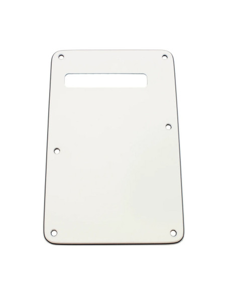 Cubierta trasera tremolo Blanca 3 capas stratocaster