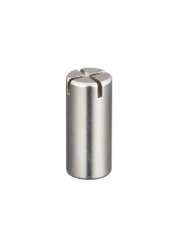 Écrou truss-rod Nickel Cylindrique, Rainurage Croix, M5 Hosco