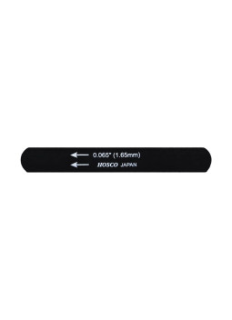 Hosco Black Nut File 0.065" | Maderas Barber