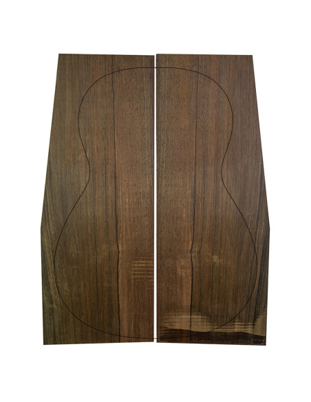 Fonds Malaysian Blackwood AA Guitare Classique|Maderas Barber