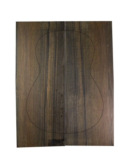 Fonds Malaysian Blackwood AA Guitare Classique|Maderas Barber