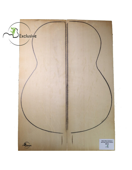 Tapas Abeto Engelmann Bearclaw Guitarra Clásica MB Exclusive Nº12