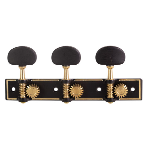 Aparicio Classical Guitar Machine Head Gijon Model Black-Bronze/Ebony