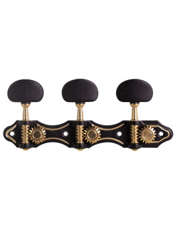Mécanique Aparicio Guitare Classique Modèle Murcia Noir-Bronze/Ébène