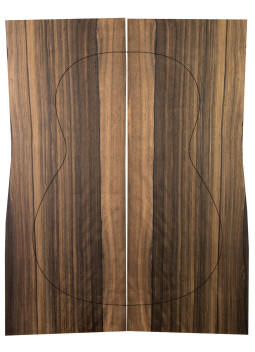 Fonds Malaysian Blackwood AA Guitare Clasique