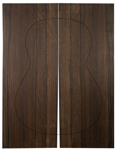AAA Malaysian Blackwood Classical Guitar Backs | Maderas Barber
