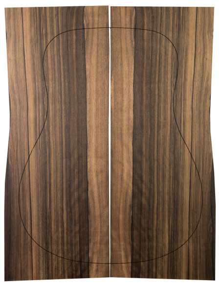 Fondi Malaysian Blackwood AAA chitarra acustica | Maderas Barber