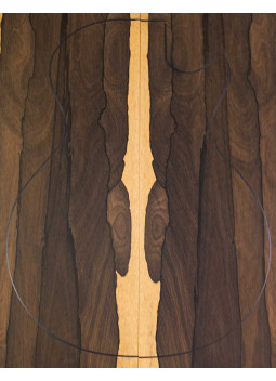 Carved Top Ziricote Guitarra / Bajo Eléctrico | Maderas Barber