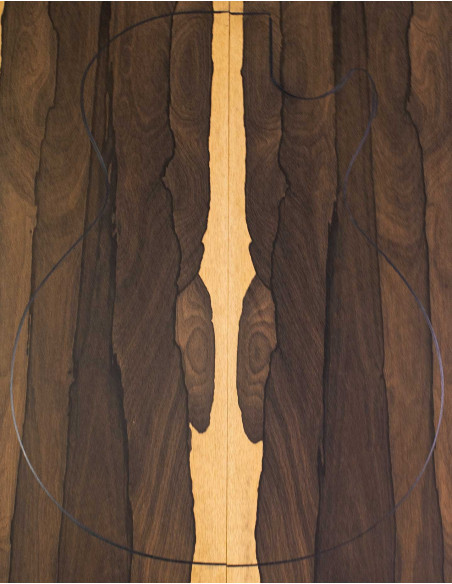 Carved Top Ziricote Gitarre / E-Bass | Maderas Barber
