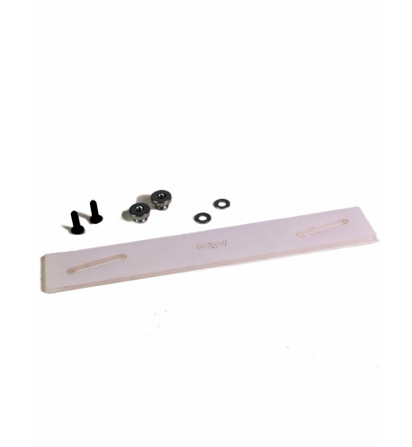 Acrylic Depth Slot For Fretting Saws With Screws | Maderas Barber