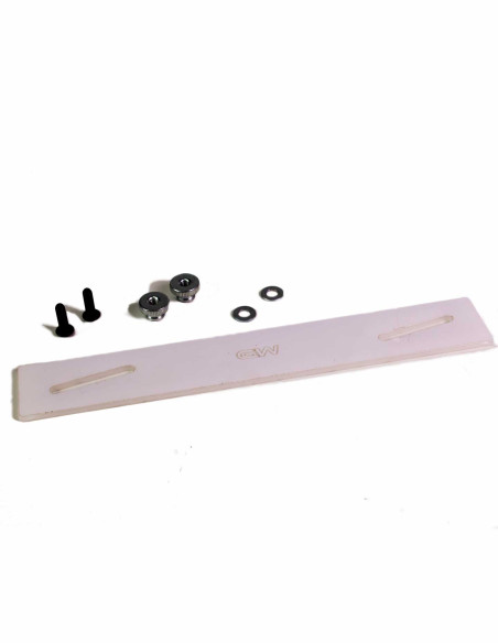 Acrylic Depth Slot For Fretting Saws With Screws | Maderas Barber