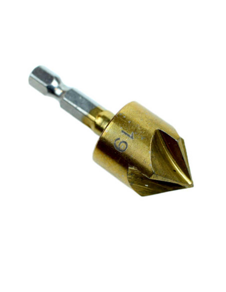 Broca Avellanadora 19 mm / 0.75" Biselar Perforaciones| Maderas Barber