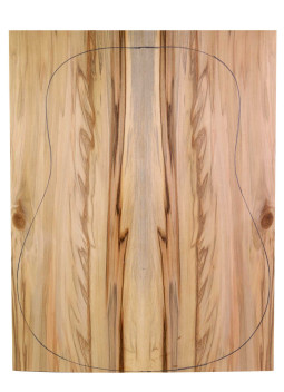 Fondo Contrachapado Red Gum + Red Gum chitarra acustica| Maderas Barber