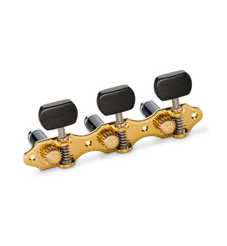 Mechanik Schaller GrandTune Classic Hauser Oro Ébano Post Negro Deluxe | Maderas Barber