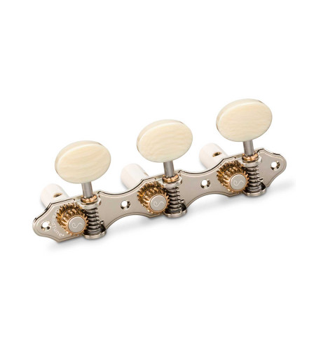 Meccanica Schaller GrandTune Classic Hauser Níquel Polybone Post Blanco | Maderas Barber