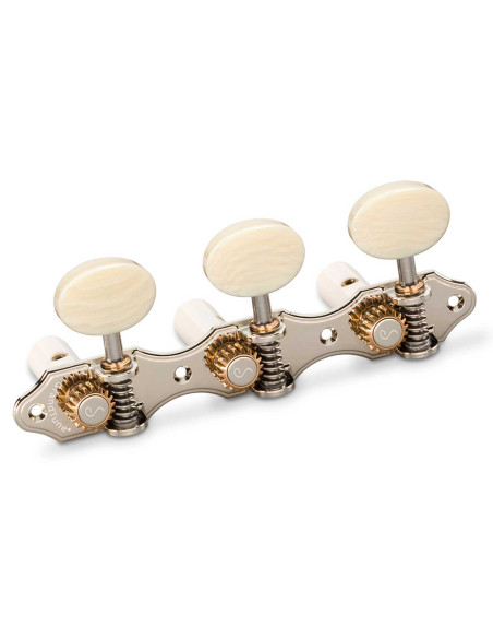 Meccanica Schaller GrandTune Classic Hauser Níquel Polybone Post Blanco | Maderas Barber