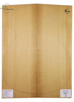 Tables Adirondack Torréfiées Nº 000007 Guitare Classique MB Exclusif