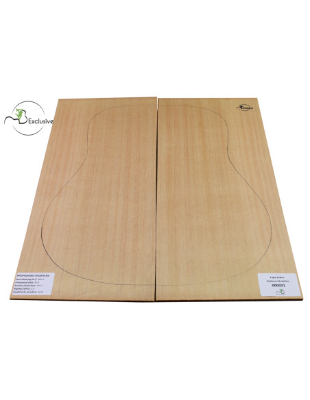 Decke Western Red Cedar Nr. 000021 Akustikgitarre MB Exclusive | Maderas Barber