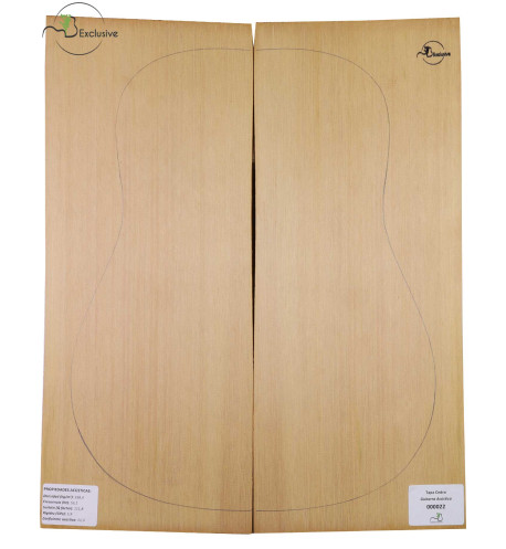 Table Cèdre Rouge Nº 000022 Guitare Acoustique MB Exclusive