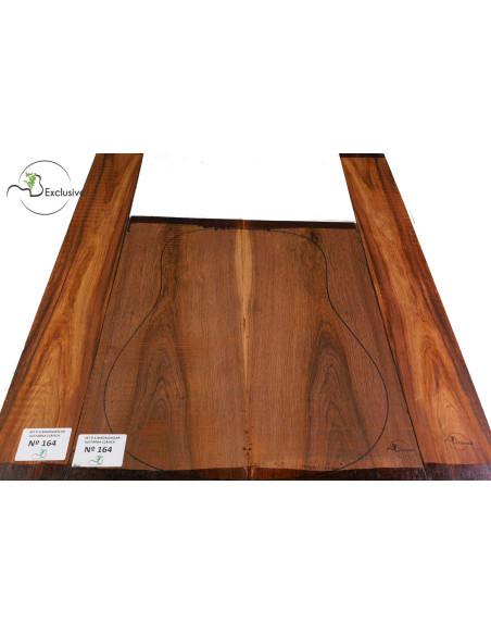 Madagascar Rosewood Set No. 164 for Classical